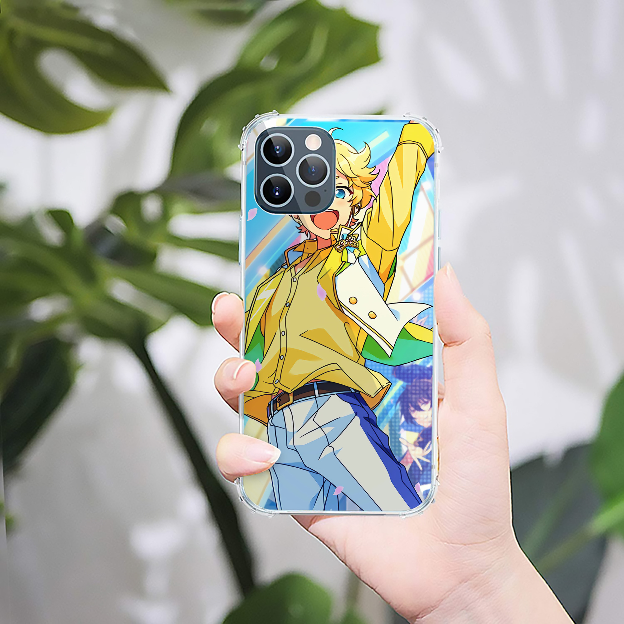 （画像用） あんさんぶるスターズ! Ensemble Stars 【iPhone 12シリーズ対応】透明スマホケース（クリアソフトケース）
